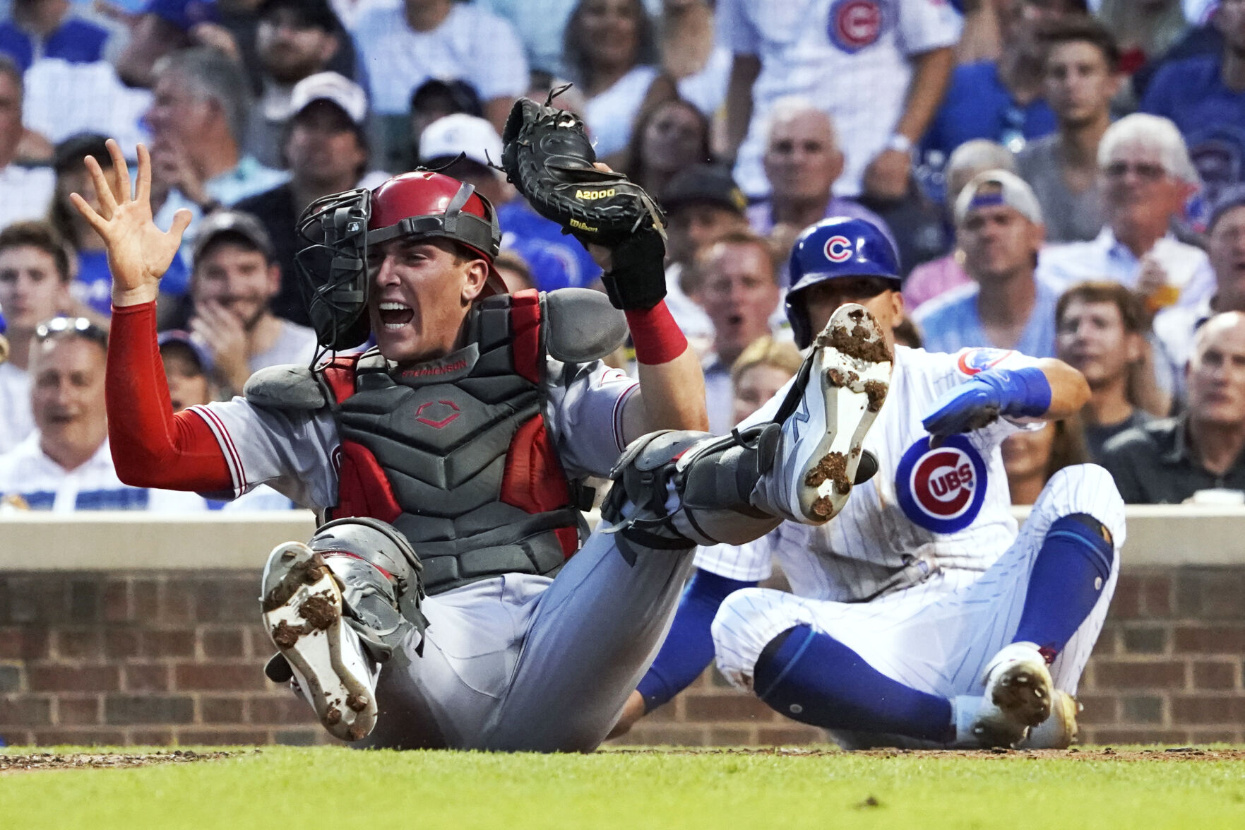 APTOPIX Reds Cubs Baseball